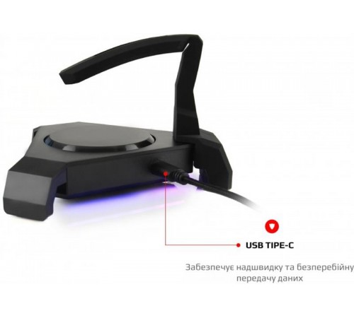 Тримач для кабеля Motospeed Q20 Black (mtq20)