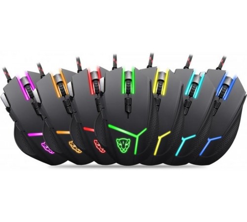 Миша Motospeed V18 RGB USB Black (mtv18b)