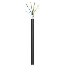 Кабель для зовнішньої прокладки OK-Net КППЭ-ВП (100) FTP, CAT5е, 4х2х0.48, бухта 100м (ОК49579)