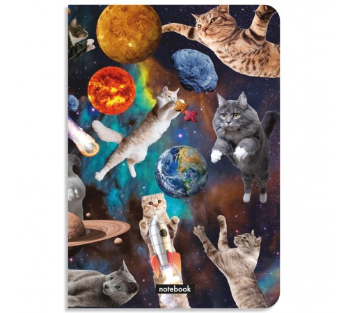 Блокнот Orner Коти у відкритому космосі (orner-1565)
