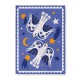 Плед Orner Птахи на зоряному небі 130х170 см (orner-2606)