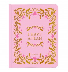 Планер Orner I have a plan, рожевий з плетінням (orner-2737)