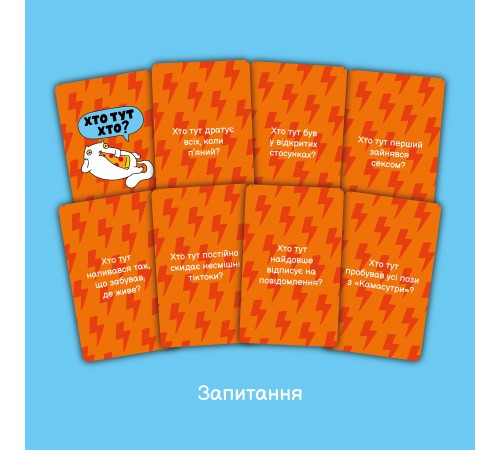 Гра для компанії Orner Хто тут хто? Гра для вечірки (orner-2811)