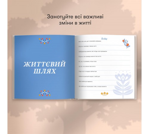 Книга спогадів Orner Історії моєї мами, світлий (orner-3499)