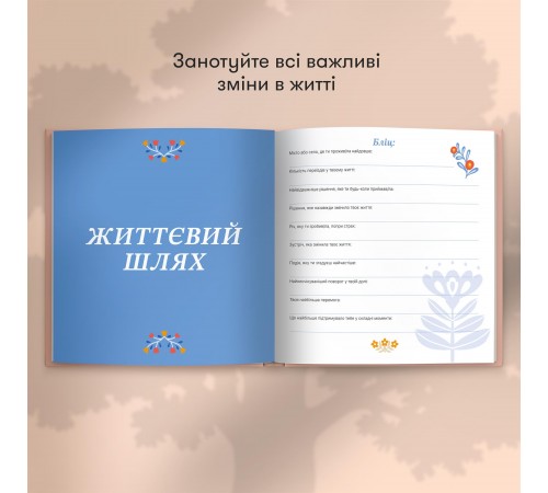Книга спогадів Orner Неймовірні історії моєї мами, світлий (orner-3504)