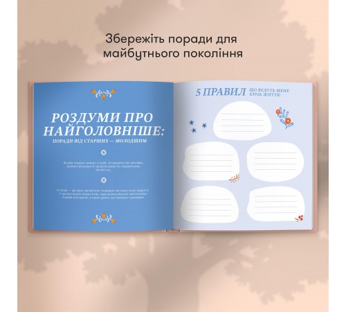 Книга спогадів Orner Неймовірні історії моєї мами, світлий (orner-3504)