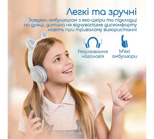 Bluetooth-гарнітура Promate Panda Lilac
