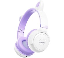 Bluetooth-гарнітура Promate Panda Lilac