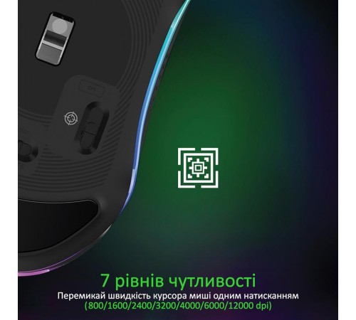 Миша Vertux Phoenix Black