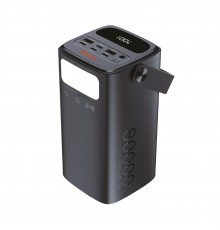 Універсальна мобільна батарея Techno 80000mAh PD 65W QC 3.0 Black (powerbank-80)