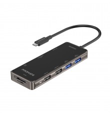 USB-хаб Promate PrimeHub USB Type-С 7-в-1 (primehub-go.grey)