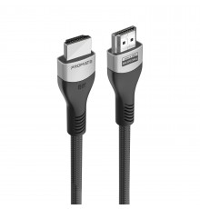 Кабель Promate PrimeLink HDMI - HDMI v.2.1, (M/M), 3 м, Grey (primelink8k-300.grey)