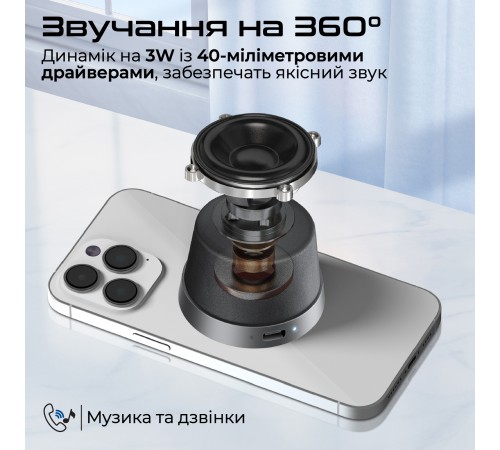 Акустична система Promate Punch 3W Black