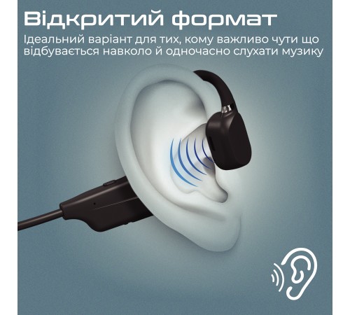 Bluetooth-гарнітура Promate Ripple Black