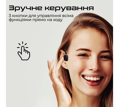 Bluetooth-гарнітура Promate Ripple Black