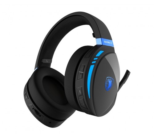 Гарнітура Sades SA-201 Warden I Black/Blue (sa201bkb)