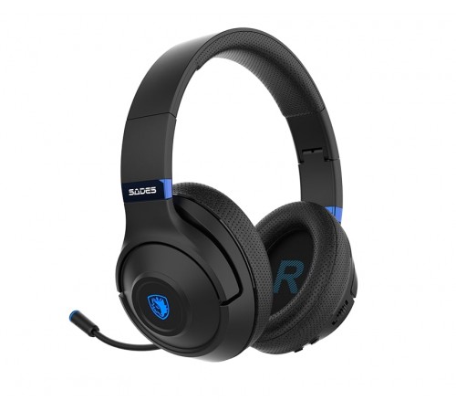 Bluetooth-гарнітура Sades SA-205 Whisper Black/Blue (sa205bkb)