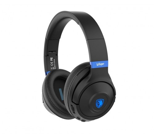 Bluetooth-гарнітура Sades SA-205 Whisper Black/Blue (sa205bkb)