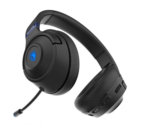 Bluetooth-гарнітура Sades SA-205 Whisper Black/Blue (sa205bkb)