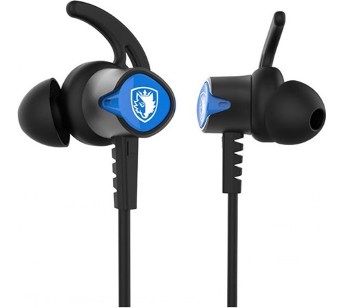 Гарнітура Sades SA-606 Wings 20 Black/Blue (sa606blj)