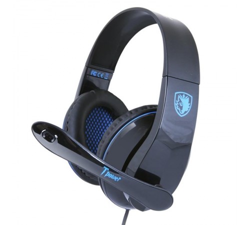 Гарнітура Sades SA-701 Black/Blue (sa701blj)