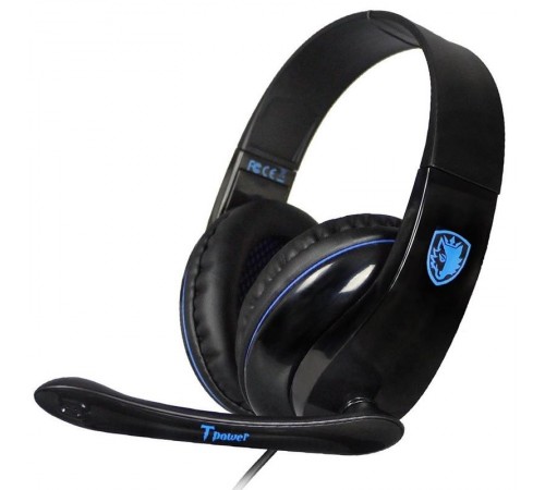 Гарнітура Sades SA-701 Black/Blue (sa701blj)