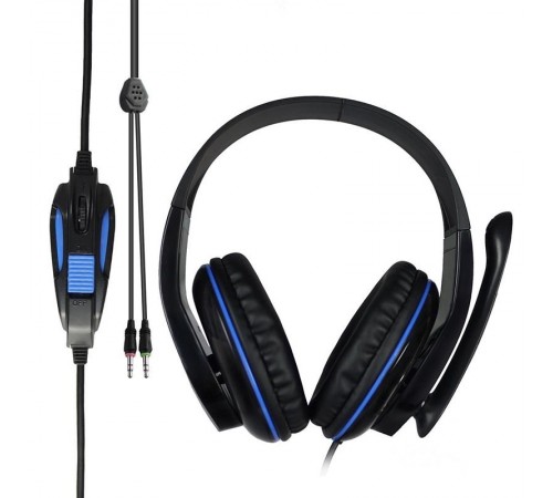 Гарнітура Sades SA-701 Black/Blue (sa701blj)