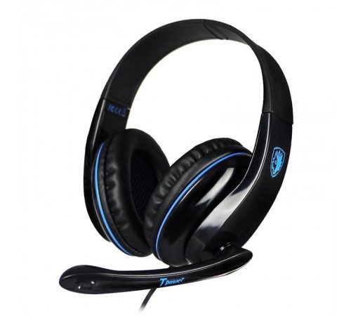 Гарнітура Sades SA-701 Black/Blue (sa701blj)