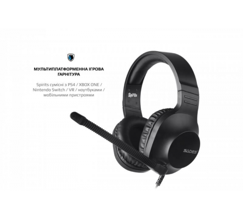 Гарнітура Sades SA-721 Spirits Black (sa721bkj)