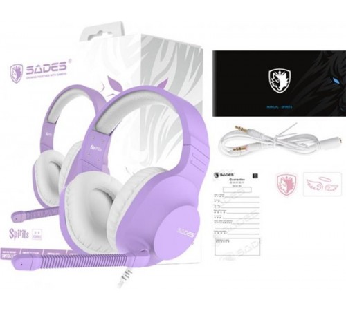 Гарнітура Sades SA-721 Spirits Purple (sa721prj)