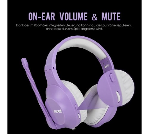 Гарнітура Sades SA-721 Spirits Purple (sa721prj)