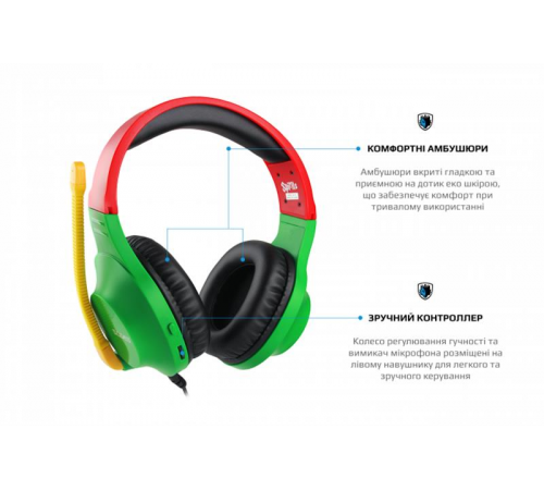 Гарнітура Sades SA-721 Spirits Rasta (sa721rsj)