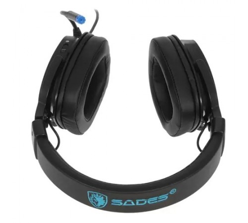 Гарнітура Sades SA-722 Dpower Black/Blue (sa722blj)