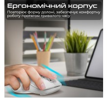 Миша бездротова Promate Samo White