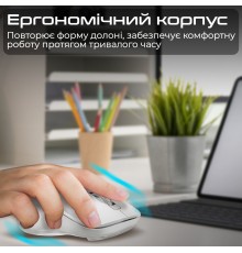 Миша бездротова Promate Samo White