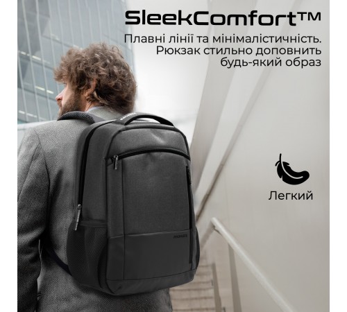 Рюкзак для ноутбука Promate Satchel BP 15.6" Black