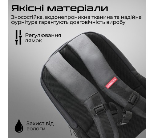 Рюкзак для ноутбука Promate Satchel BP 15.6" Blue