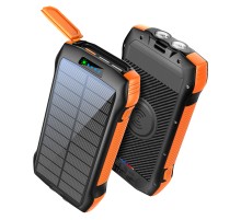 Універсальна мобільна батарея Promate SolarTank-20PDQI 20W 20000mAh Black
