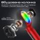 Мікрофон для караоке Promate VocalMic Bluetooth LED Red